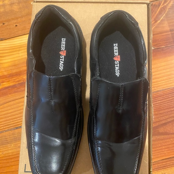 Boys Black Dress Shoes size 6 never worn - Picture 4 of 4